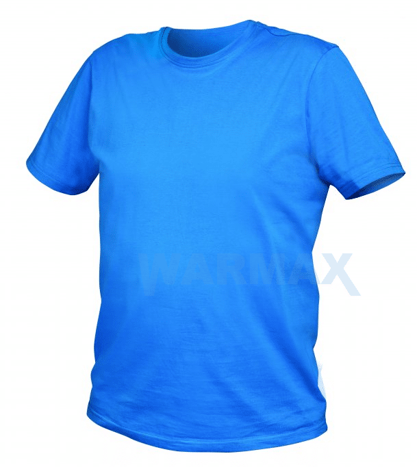 HOGERT VILS T-shirt bawiełniany niebieski - rozmiary S-3XL