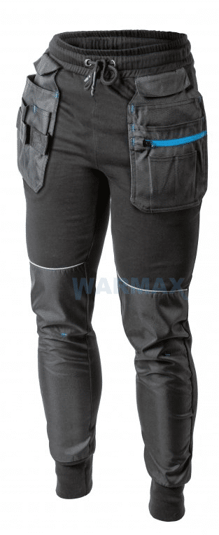 HOGERT Trebel spodnie dresowe z kieszeniami czarne - rozmiary S-3XL