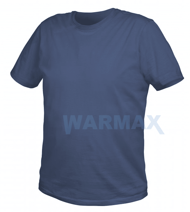 HOGERT VILS T-shirt bawełniany granatowy - rozmiary S-3XL