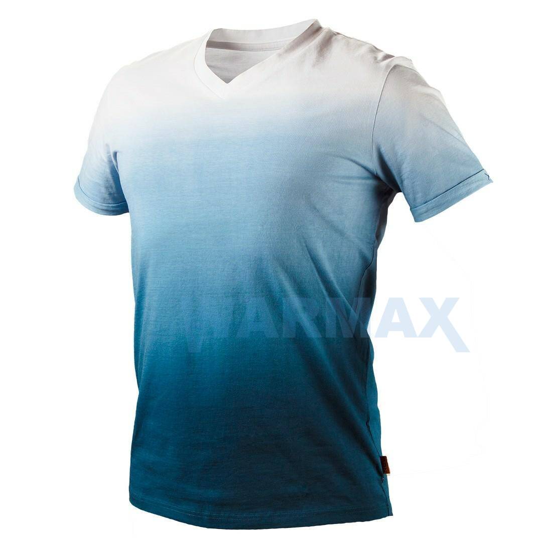 NEO T-shirt cieniowany DENIM - rozmiary S-3XL