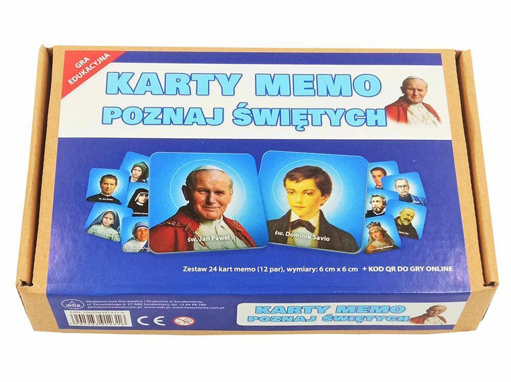 Karty Memo - Poznaj Świętych