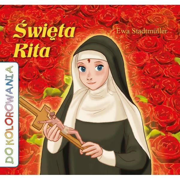 Św. Rita - kolorowanka