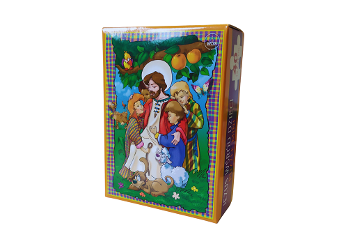 Mini Puzzle 40 el. Jezus wśród dzieci (Zdjęcie 1)