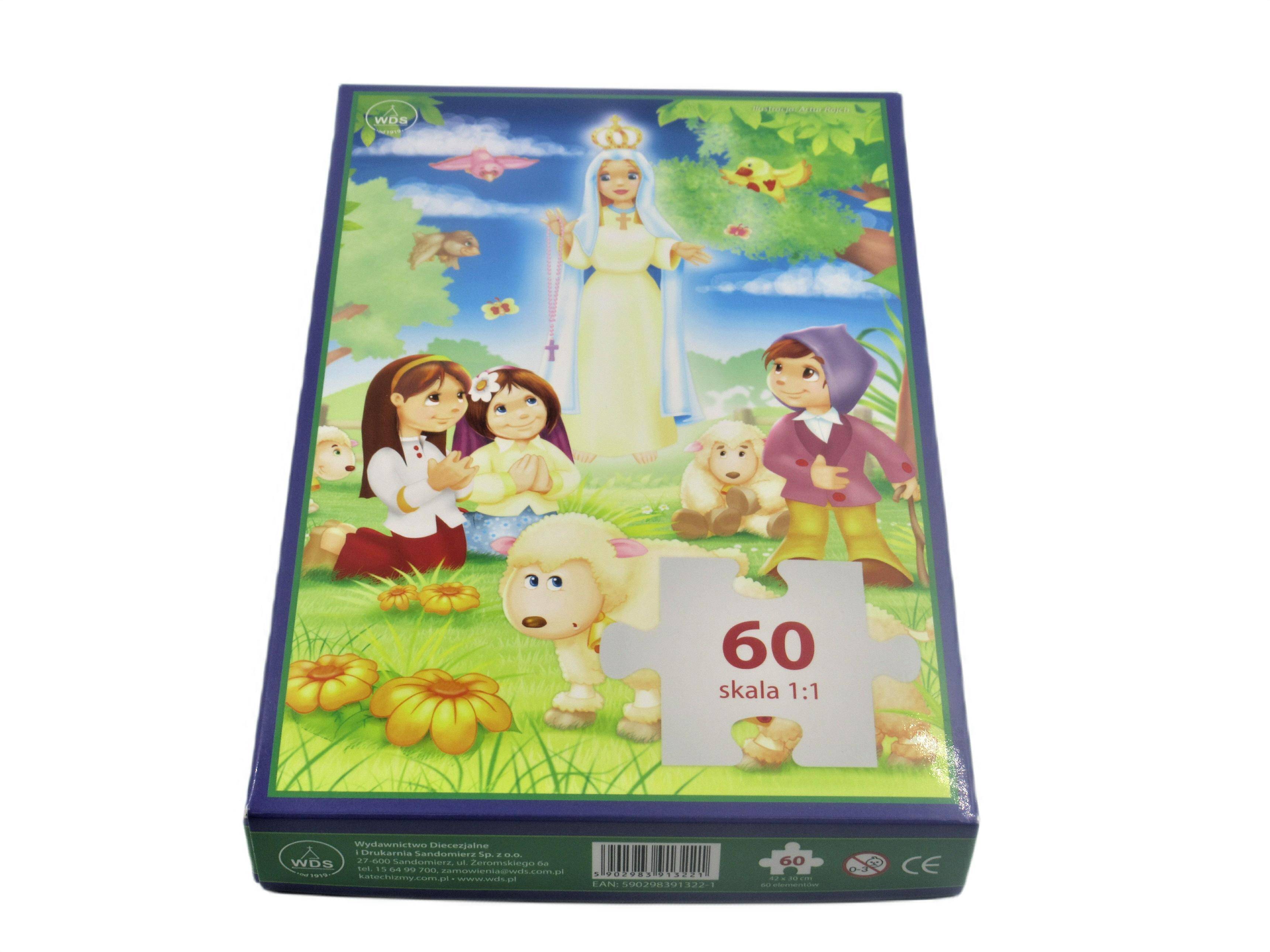  Matka Boża Fatimska - Puzzle 60 elementów
