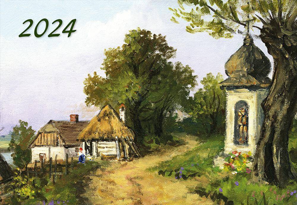 2024 kalendarz trójdzielny - Kapliczka