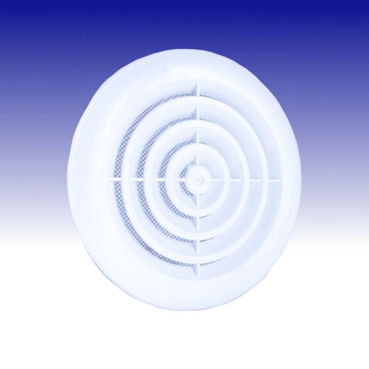 Kratka wentylacyjna okrągła Biała fi125 (Zdjęcie 1)