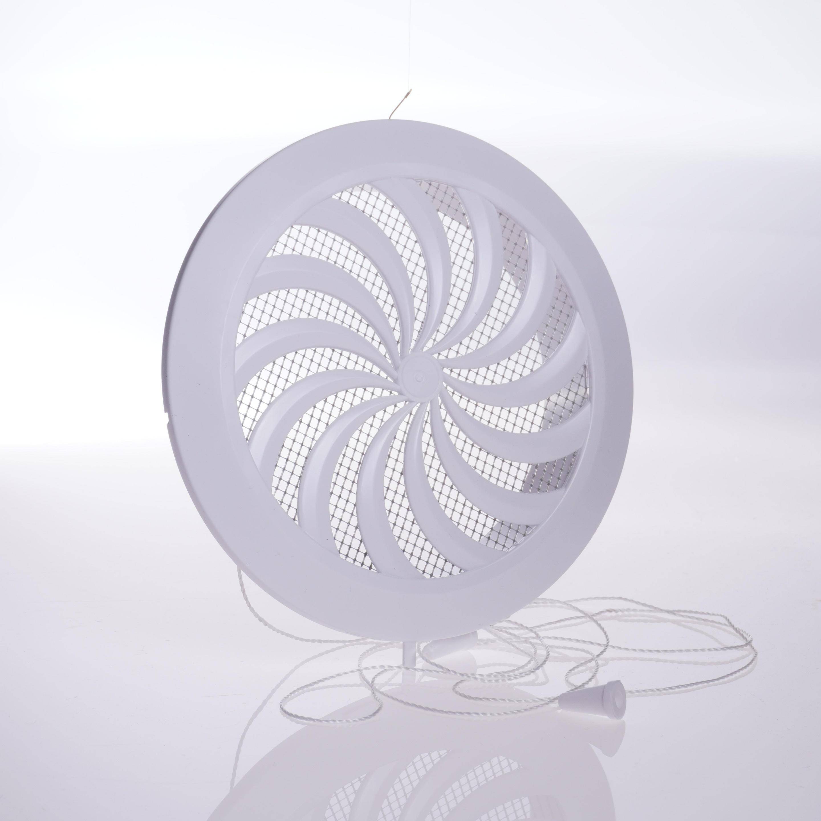 Kratka wentylacyjna okrągła Biała fi150 (Zdjęcie 3)