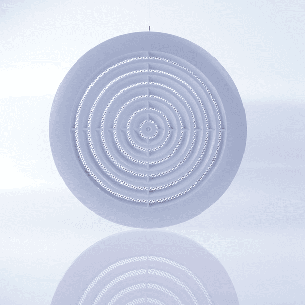 Kratka wentylacyjna okrągła Biała fi100 (Zdjęcie 4)