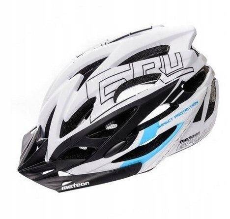 KASK METEOR GRUVER IN MOLD WHITE/BLUE M