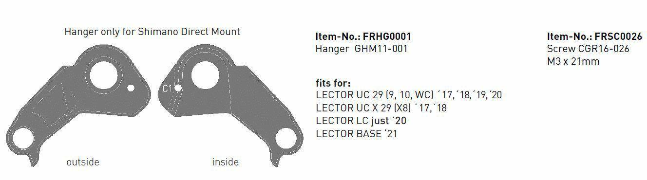 HAK DO RAMY GHOST LECTOR DIRECT MOUNT