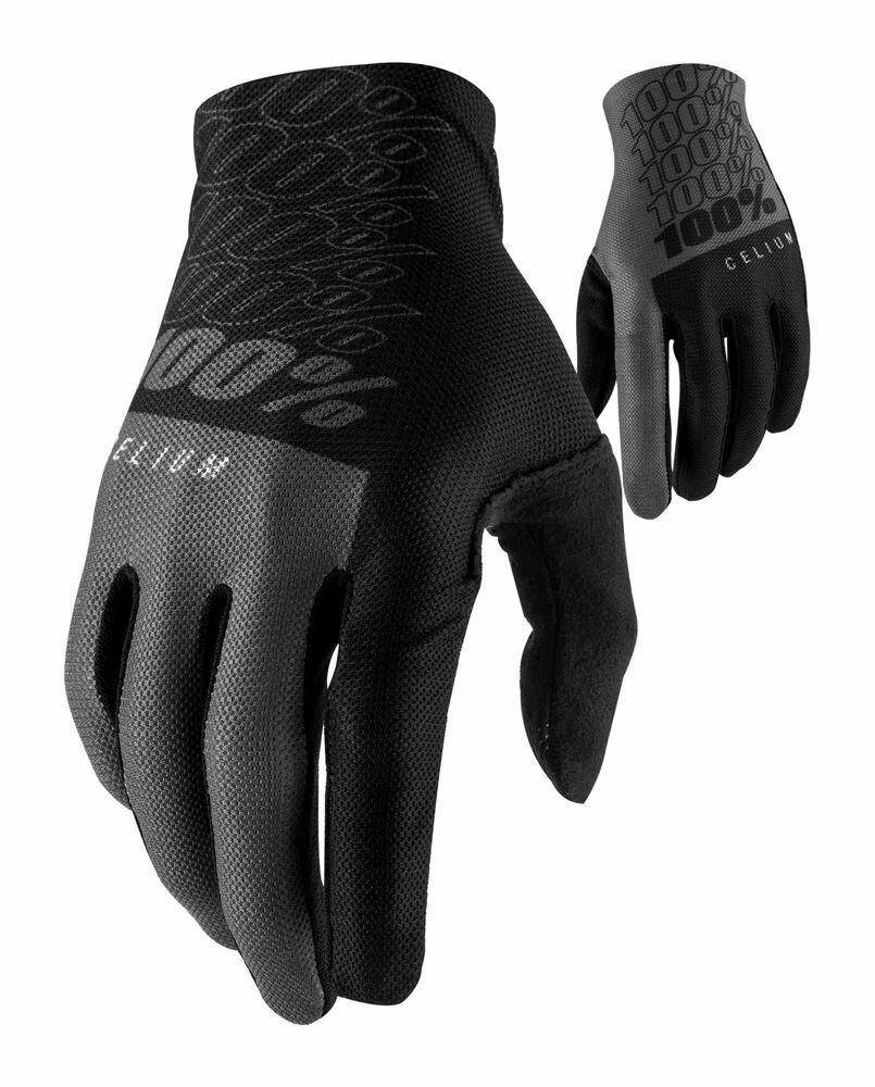 RĘKAWICZKI 100% CELIUM BLACK/GREY L