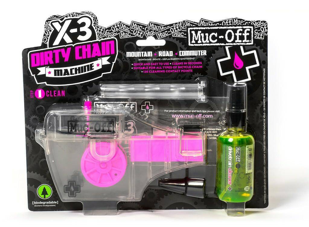 MUC-OFF X-3 CHAIN CLEANING DEVICE ZESTAW