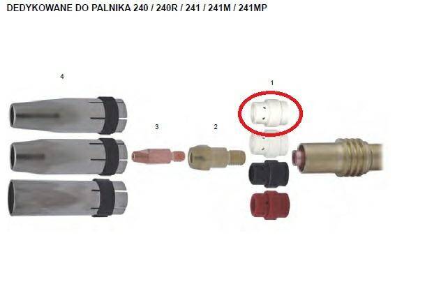 Dyfuzor gazowy MB 24 20mm