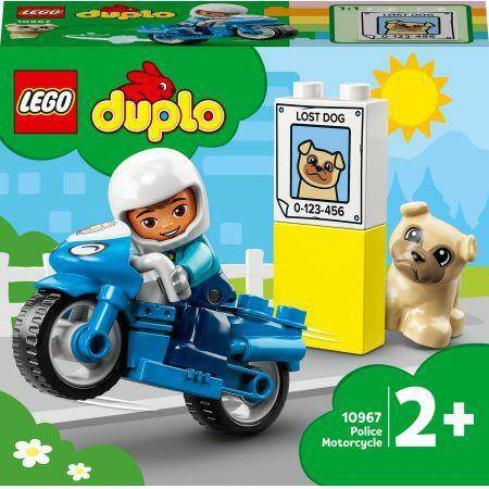 10967 LEGO DUPLO MOTOCYKL POLICYJNY
