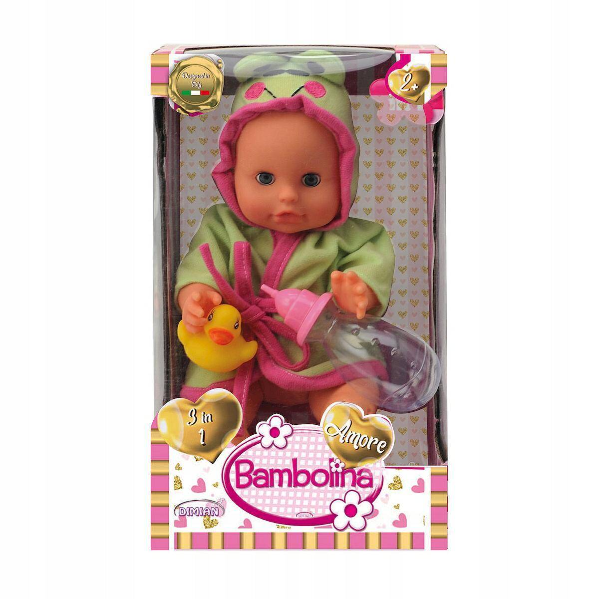 LALKA BAMBOLINA BOBAS W SZLAFROKU 4777