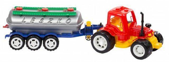 TRAKTOR DUŻY Z BECZKĄ 0259