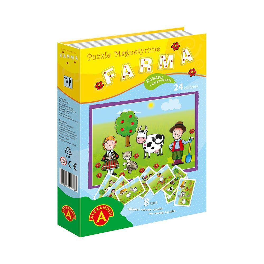 PUZZLE MAGNETYCZNE- FARMA 7596