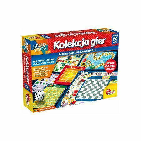 GRA KOLEKCJA 20 GIER LISCIANI 89154