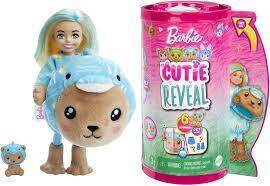 ML BARBIE CHELSA CUTIE REVEAL MIŚ-DELFIN