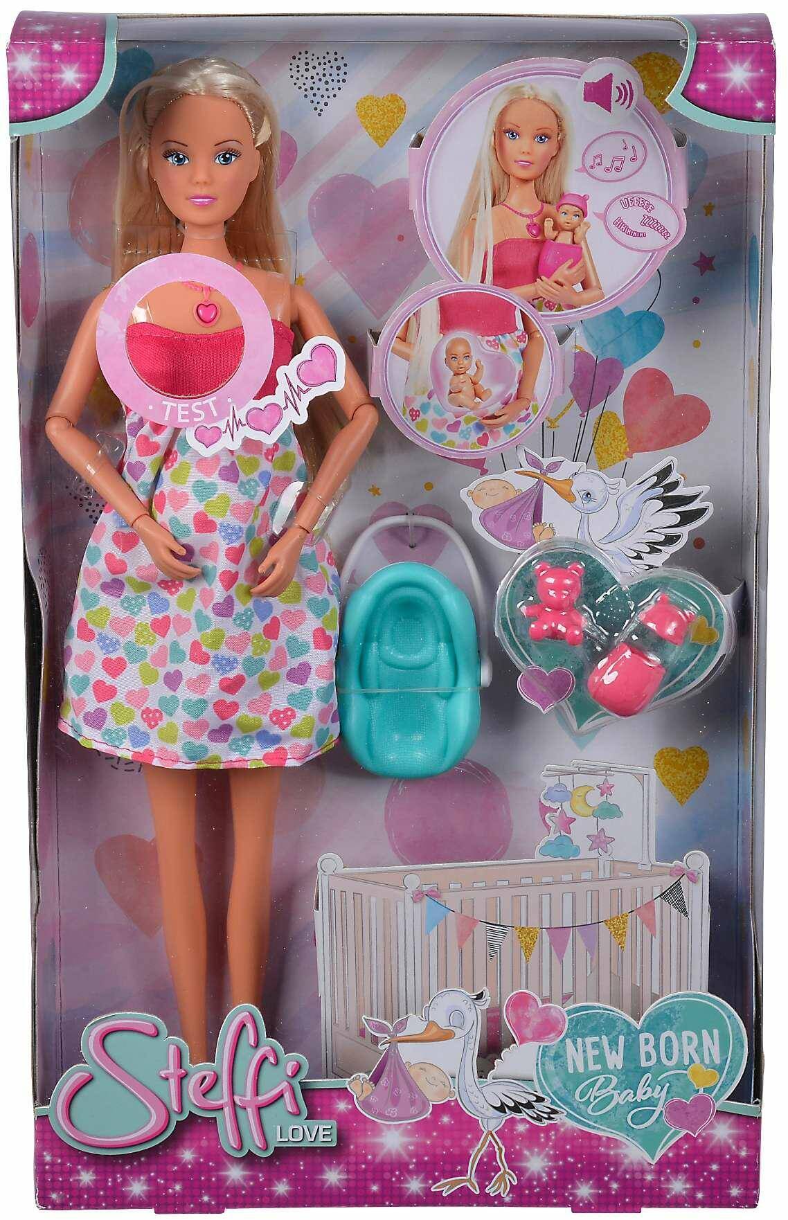 LALKA STEFFI W CIĄŻY Z DŹW.105733480038