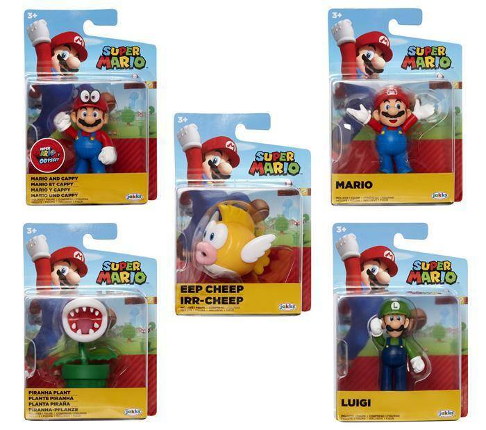 SUPER MARIO FIG. 6CM 40130/40128/40991