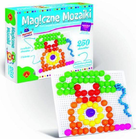 MAGICZNE MOZAIKI-KREAT.I EDUK. 250/6629