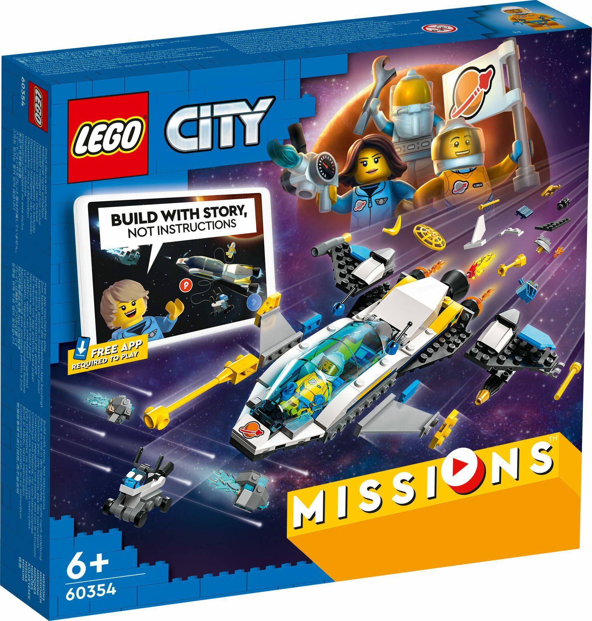60354 LEGO CITY WYPRAWY BADAWCZE STATKIE