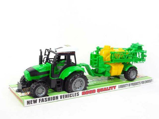 TRAKTOR Z OPRYSKIWACZEM KLOSZ 9017