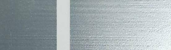 Laminat Laserply 3150/10 1220x610x1,5mm srebrny szczotkowany/biały