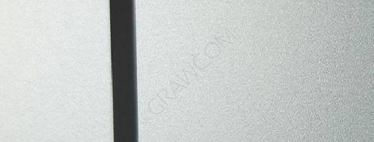 Laminat Laserply 3155 1220x610x0,6mm srebrny piaskowany/czarny z podkładem klejącym