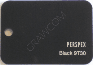 Plexi Perspex 9T30 1000x600x3,0mm czarna