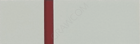 Laminat Laserply 3112 1220x610x1,5mm biały/czerwony z podkładem klejącym