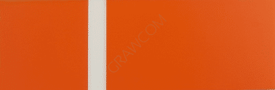 Laminat Laserply 3145 1220x610x1,5mm pomarańczowy/biały