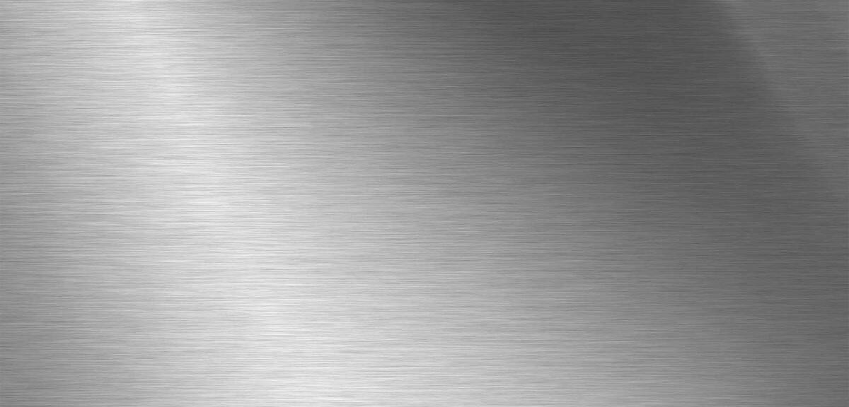Blacha do sublimacji srebrny szczotkowany 610x305x0,5mm