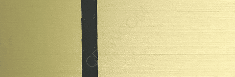 Laminat Laserply 3163 1220x610x0,6mm złoty europejski/czarny z podkładem klejącym