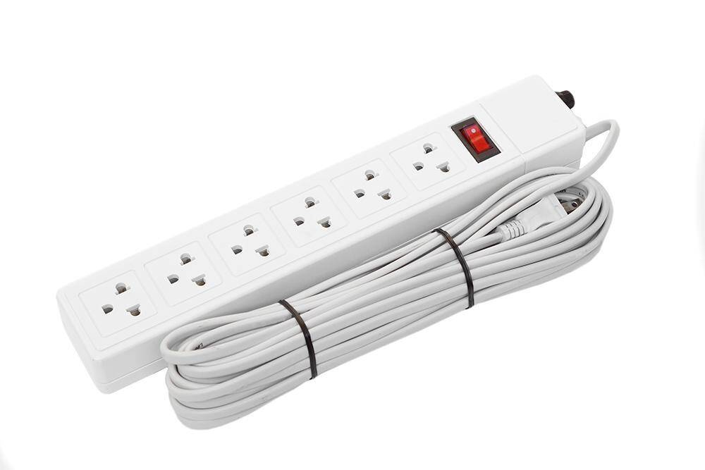 Gniazdo /rozgałęźnik/ do przedłużacza z wyłącznikem 3-gniazda z/u 16A białe P1300N