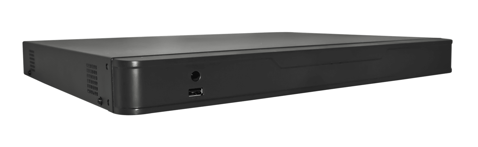 Rejestrator sieciowy z obsługą do 16 kamer IP: 8xHDD, 1xHDMI, 1xVGA, 2xLAN 1Gbps.