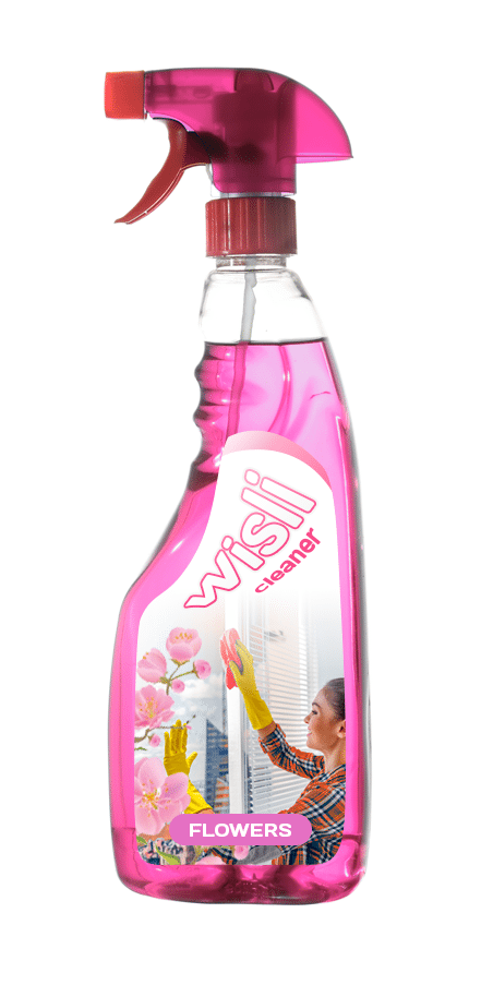 Wisli window cleaner - flowers