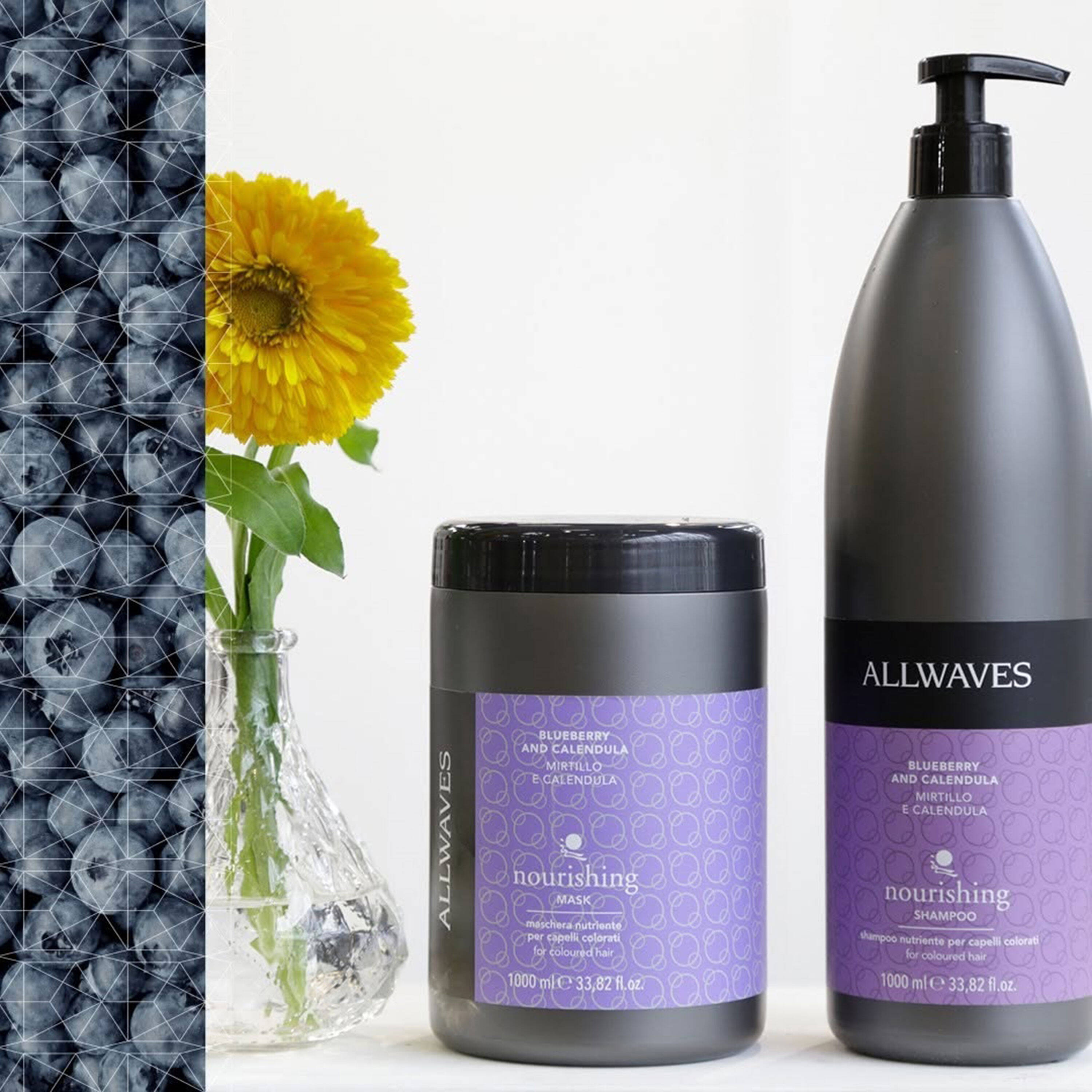 Allwaves-Blueberry-and-Calendula-Szampon-i-Maska--od%C5%BCywcza-do-w%C5%82os%C3%B3w-po-koloryzacji