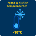 Termometr, niska temperatura