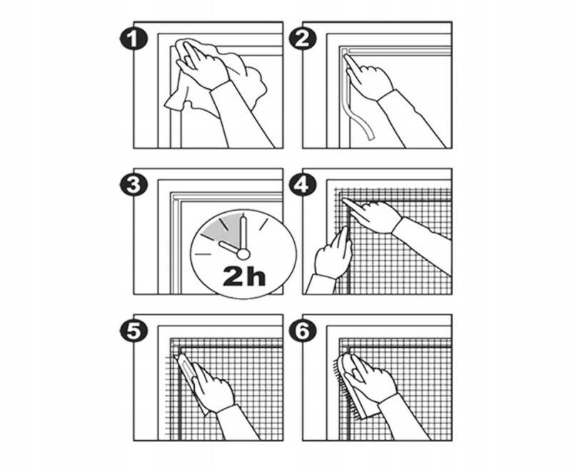 moskitiera na okno poliestrowa instrukcja montażu