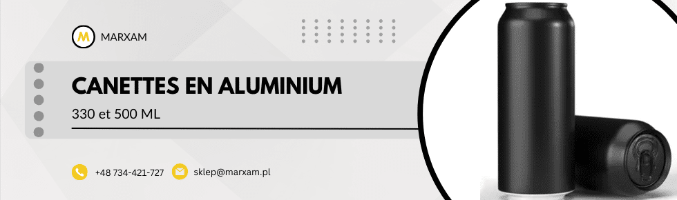 Des canettes en aluminium à des prix attractifs