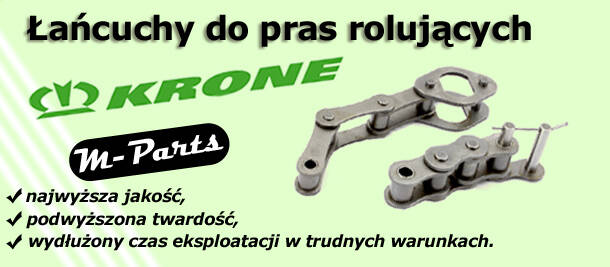 Łańcuchy do prasy rolującej Krone VP, KR, łańcuchy komory, spinki, złączki, ogniwa łańcucha do Krone Mechanik-sc.pl